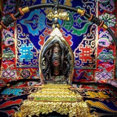 極精緻莊嚴淨障袪疾庇護身心 大護法 惹呼拉 金剛盔甲 二合一九眼咒輪珠嘎屋, 1個