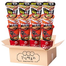 Nongshim 農心 辛拉麵 4入+金拉麵 4入+炒烏龍麵 4入+蝦湯麵 4入, 1組