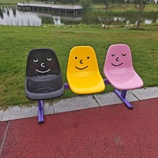 저스트조이 포장마차테이블세트 플라스틱 정원, 1개, 3 글로시 블랙 옐로우 핑크 스티커 포함