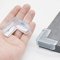 케이엠 안전가드 모서리 코너보호대, 25개, 투명 25개, 투명