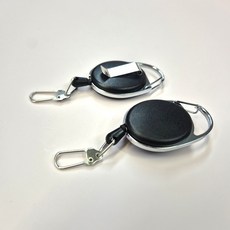 Rich Fun 릴고리 릴와이어 늘어나는 릴홀더 키링 와이어 분실방지 키홀더, 1개