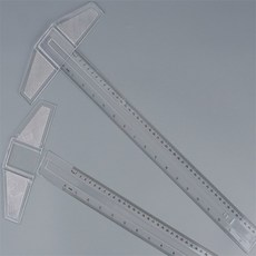 팥들 제도용 T형 자 T형자, 35cm