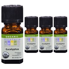 아우라카시아 퓨어 아로마테라피 오일, 7.4ml, Eucalyptus, 4개