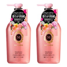 마쉐리 프래그런스 바디 솝 플로럴 프루티 향, 2개, 450ml