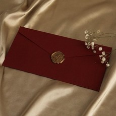 프리미엄 무지 컬러 편지봉투 엽서봉투 고급 종이봉투, 1개, 화이트