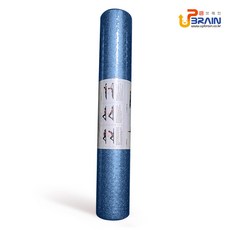 업브레인 EPP 폼롤러 대형 15x90cm 실버 홈트레이닝 필라테스 스트레칭 셀프 마사지 국내제조, 단품