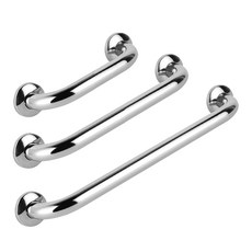 안전손잡이 지름 3.2cm 노인 장애인 환자 화장실 안전 손잡이, HBP_유광, 1개