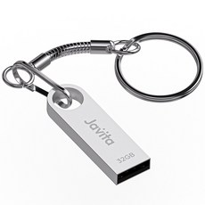 자비타 USB 메모리 카드 실버, 1개, 32GB