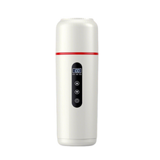 차량용 전기포트 텀블러 주전자 12V 24V LED디스플레이 온도조절 가능 12V 모델4, 12V/24V겸용, 모델2 블랙