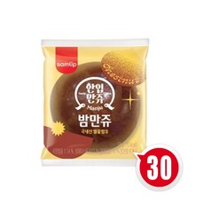 에스피씨삼립 정통밤만쥬 만쥬, 23g, 30개
