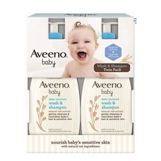 Aveeno Baby 嬰兒燕麥洗髮沐浴露, 2個, 532ml