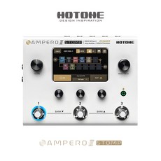 핫톤 암페로2 스톰프 일렉기타 멀티이펙터/HotTone Ampero Stomp