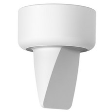 시밀레 유축기 깔대기 흡입기 실리콘 헤드, 1개, 구형