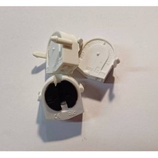 T5專用燈腳 適用LED燈管、T5燈頭日光燈管 無彈片 B75 UD 120W 600V, 1個