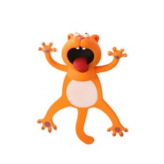 귀여운 동물 책갈피 특이한 북마커 공룡 세트 창의적인 북클립, 고양이