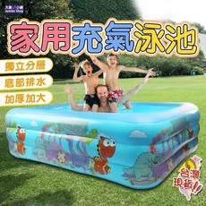 大象小舖 家用充氣泳池 兒童戲水池 家庭游泳池 充氣浴缸, 1個