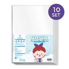 아르미공작소 손코팅지 10팩 세트(총 100매), 유광, 1개, A4