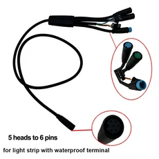 Kaabo Mantis King GT Wolf Warrior Pro 전기 스쿠터 백미러 부품용 반사경 부품 레드 114168