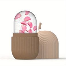 베스토 실리콘 아이스 큐브 트레이 리프팅 볼 페이스 마사저 컨투어링 롤러 페이셜 트리트먼트 감소 스킨 케어 도구