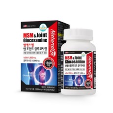네추럴라이즈 엠에스엠 앤 조인트 글루코사민, 60정, 1개