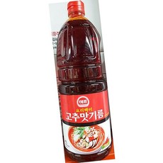 해표 고추맛 기름 1.8L 볶음용, 1개