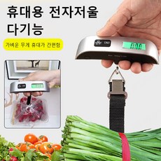 1/1+1 가정용 미니 핸드백 광택 간편 소포저울 전자 러기지 컴파트먼트 후크 러기지 컴파트먼트 소포저울, 녹색 리본*2