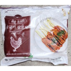 닭꼬치 20gx40입/800g 냉동 데리야끼 양념 다리 순살, 1개, 800g