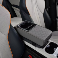 커넥트 자동차콘솔 컵홀더 팔걸이 콘솔쿠션 자동차팔걸이수납함, 2세대 그레이, 1개