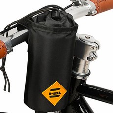 [B-SOUL] 자전거 물통 보온보냉 핸들가방 - 물통가방 보온가방, 1개, 블랙