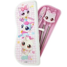 위시캣 교정용수저 케이스 세트 양손 식사보조 초등학buy2+9XKF