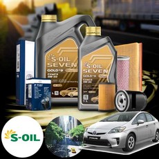 토요타 프리우스 3세대 (09-15) 3세대 가솔린 세븐골드 5W30 엔진오일 필터세트 VIN