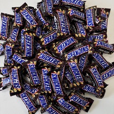 [놀러과자] 마즈 스니커즈 땅콩 대용량 개별포장 60개, 20g