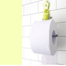 새임 PVC 스프링 휴지걸이봉 화장지거치대, 숏, 1개