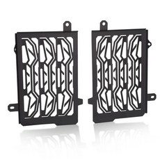 오토바이 슈퍼 어드벤처 라디에이터 그릴 가드 커버 보호대, 7. black no logo, 1개