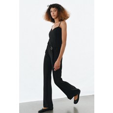 zara 자라 크레이프 벨트 팬츠 - 블랙308455