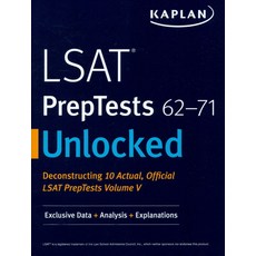 LSAT Preptests 62-71 Unlocked, Kaplan