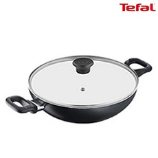 [단품] 테팔 인텐시브 블랙 후라이팬 28cm 양수웍+유리뚜껑, 단품없음, 1세트