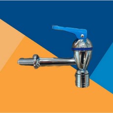 豪星 飲水機專用金屬龍頭，適用落地型飲水機，二分牙規格，有壓設計，多色可選, 1個, 藍色整支, 藍色整支