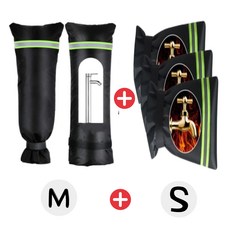 애착잡화점 어두운곳에서도 확인가능한 반사광 동파방지 커버 덮개, 1개