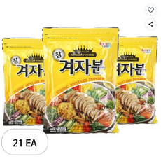 천혜식품 참 겨자분, 200g, 21개