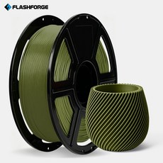 Flashforge 3D 프린터 필라멘트 1.75mm 1kg, 그린  Green, HS PLA