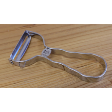 貝印 不鏽鋼T型削皮刀, 不鏽鋼, 1個