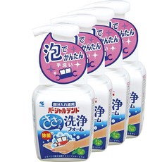 부분 덴트 정리 구매 세척 양식 부분 틀니용 거품 틀니 세정제 민트의 향기 살균 탈취 펌프 타입 250ml ×4개, 1개, 1개입, 1g
