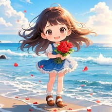 HSCY 액자 보석십자수 DIY 키트 보석십자수, H009, 1세트