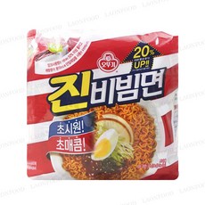 오뚜기 진비빔면 156g 4개