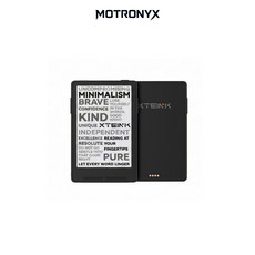 MOTRONYX 閱星瞳X3 電子紙閱讀器 迷你口袋閱讀器, 黑色, 1個