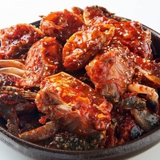 전라도 양념게장 꽃게 무침 1kg 2kg 100% 국산 꽃게, 전라도 양념게장 꽃게 무침 1kg 국산 꽃게, 2개