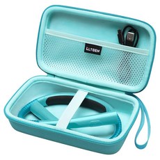 L LTGEM Glocusent/Gritin/EastPin/Vekkia/Enclize/NIVAVA/LUXJET 넥 독서 조명 케이스와 호환되는 라이트 케이스 침대 케이스 독서, Peacock Blue