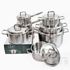 (강군상점) 통3중 냄비 찌개냄비, 편수 16cm