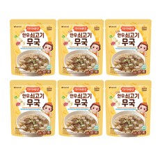 아이배냇 쇠고기 무국, 6개, 200g